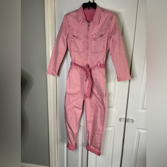 A. Helm Montauk Jumpsuit in Pink NEW NWT - Picture 4 of 8